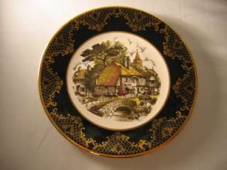 Weatherby Hanley Royal Falcon Ware Dessert Plate Tudor  