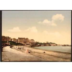   Reprint of From the beach, Biarritz, Pyrenees, France