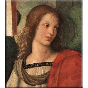  Angel (fragment of the Baronci Altarpiece) 14x16 Streched 