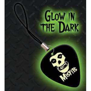  Misfits Premium Glow Guitar Pick Mobile Phone Charm 