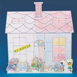   Facade Play Set, 3 Houses, 15 Characters (Pack of 3) Toys & Games