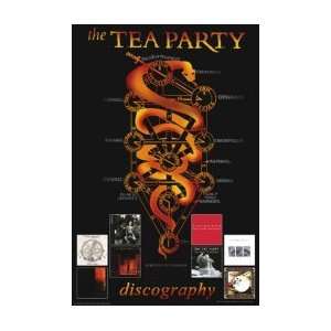  TEA PARTY Discography Music Poster