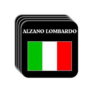  Italy   ALZANO LOMBARDO Set of 4 Mini Mousepad Coasters 