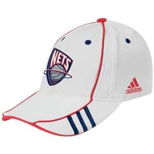  adidas New Jersey Nets White NBA 07 Draft Day Cap