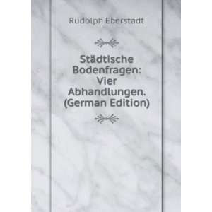   . (German Edition) (9785875706011) Rudolph Eberstadt Books