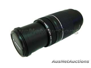 iii 12 months australian warranty canon 75 300mm lens