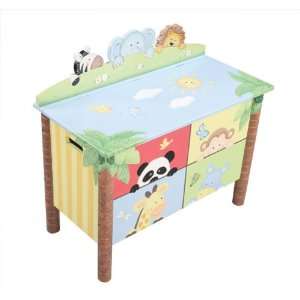  Sunny Safari Toy Box by Teamson Design Corp. Baby