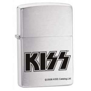 Kiss Logo Rock Band Chrome Zippo Lighter  Sports 