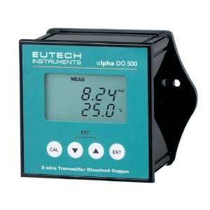 Eutech Instruments DO 500 dissolved oxygen transmitter, 1/4 DIN, 12 to 