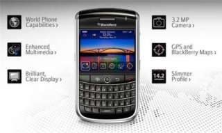 UNLOCKED BlackBerry Tour 9630   Black Smartphone   3.2MP   3G 