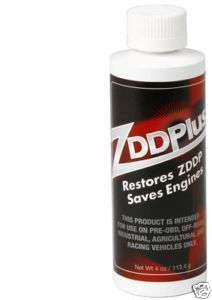 Zddp Plus Oil Additive for flat tappet engines 5 4oz  