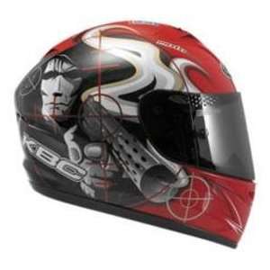  KBC VR2 GUN DUO RD_BK XS MOTORCYCLE Full Face Helmet 