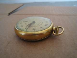 ANTIQUE NEW HAVEN COMPENSATED RAILROAD POCKET WATCH NOT RUNNING FAIR 