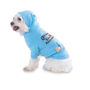 American Eskimo Dog Hooded (Hoody) T Shirt with pocket for your Dog 