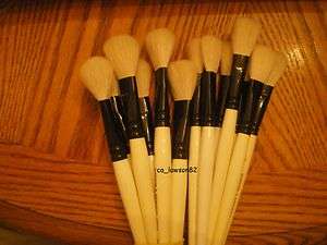 Winsor & Newton Goat Hair Wash Brushes Series 240 LOT OF 13  