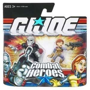  G.I. Joe Combat Heroes 4 Figure Set Baroness vs. Flint 