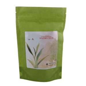 Puripan Loose Green Tea, Brown Rice Bulk 1lb Bag,  Grocery 