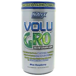  Nutrex Volu Gro Blue Raspberry 3.38lb Creatine Glycogen 