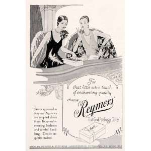  1927 Ad Reymers Pittsburgh Candy Chocolate Opera Theater Box 