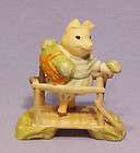 Anri Toriart Italy F. Warne 1981 Miniature Pig Robinson Figurine