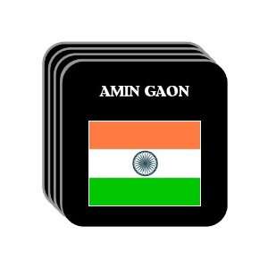  India   AMIN GAON Set of 4 Mini Mousepad Coasters 