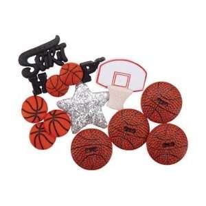Jesse James Sports Dress It Up Embellishments Basketball 421; 6 Items 