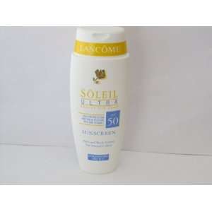  Lancome Soleil Ultra Expert Sun Care Face and Body Lotion 