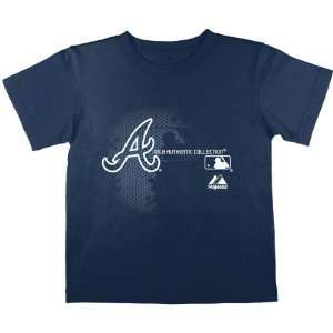  Atlanta Braves Toddler Navy AC MLB Change Up T Shirt 