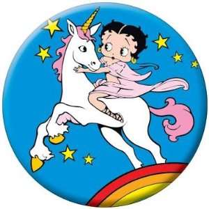  Betty Boop Unicorn Button 81524 Toys & Games