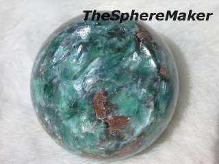 Click at the image to see other fabulous gemstone spheres in my store 
