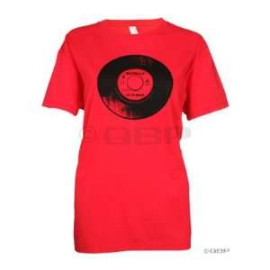  Surly Lost in Analog Womens T shirt Red; MD Sports 