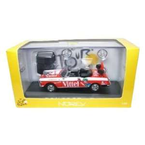   404 Cabriolet   Vittel Tour De France   Scale 1 / 43 Toys & Games