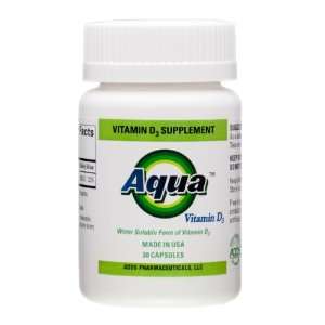  AQUA Water Soluble Form of Vitamin D3 Health & Personal 