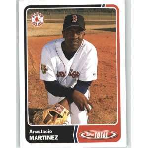  2003 Topps Total #596 Anastacio Martinez   Boston Red Sox 