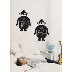  Robot Chalkboard Wallsticker Baby