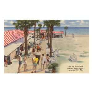  Boardwalk, Panama City, Florida Travel Premium Poster 