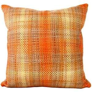    Lance Wovens The Mod Sunrise Leather Pillow