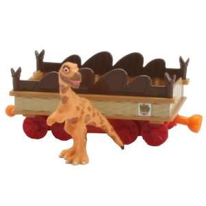  Dinosaur Train Leslie Lesothosaurus with Train Car 