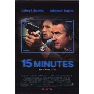  15 Minutes (2001) 27 x 40 Movie Poster Style B