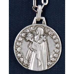  Small St. Therese (Little Flower) Medal 