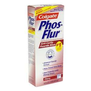  Phos Flur Anti Cavity Fluoride Rinse, Cherry, 16 Ounce 