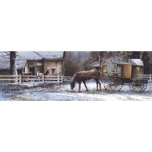 Evening on the Farm John Rossini. 18.00 inches by 6.00 inches. Best 