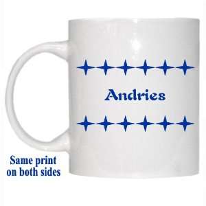  Personalized Name Gift   Andries Mug 