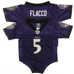  Joe Flacco Purple Reebok NFL Baltimore Ravens Infant 
