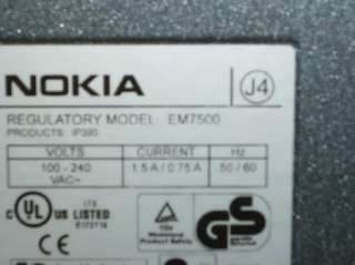 Nokia Model IP390 VPN Firewall Appliance EM7500 Used  