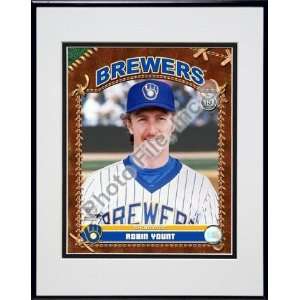  Robin Yount 2007 Vintage Studio Plus Double Matted 8 x 