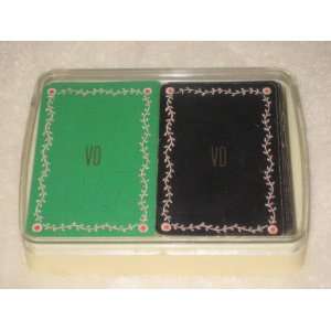  Vintage 1939 Black & Green Double Deck Playing Cards 