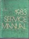 1983 Dodge Plymouth Ram Van Shop Service Manual