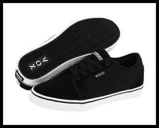 NEW Vox Footwear Skate Shoes   Eman 2 Deuce   Black White   Size 8 