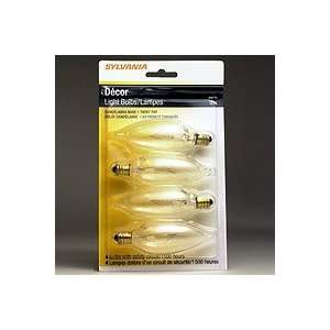  25W CLR DECOR CNDL BSE BULB4CD (Pack of 6)